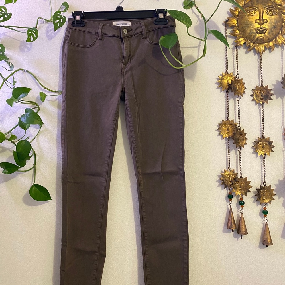 PACSUN Earth Toned Jeggings - Size 25